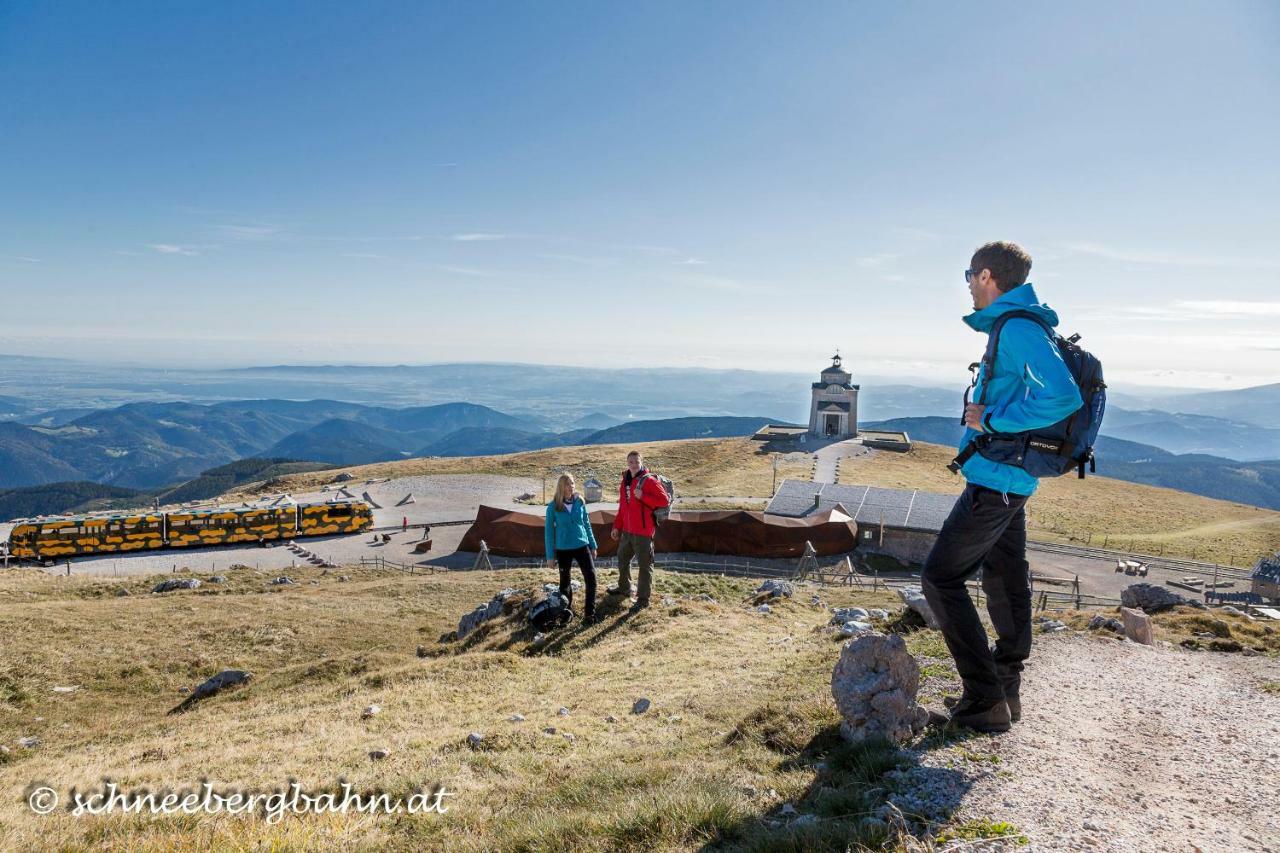 Haus Lenz Ferienwohnungen - Fam Ostermann Puchberg am Schneeberg Zewnętrze zdjęcie